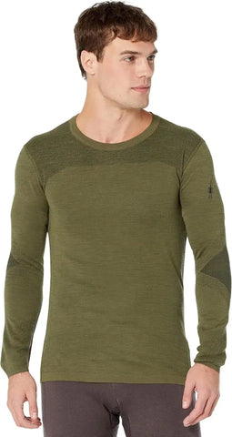 SmartWool Men's Intraknit Thermal Merino Base Layer Crew, Lightweight, Breathable Merino Wool Long Sleeve Active Shirt