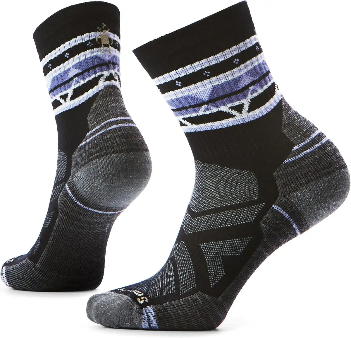 Smartwool Women's Hike Light Cushion Zig Zag Valley Mid Crew Socks