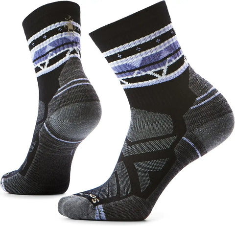 Smartwool Women's Hike Light Cushion Zig Zag Valley Mid Crew Socks
