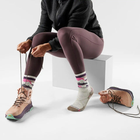 Smartwool Women's Hike Light Cushion Mountain Moon Crew Socks