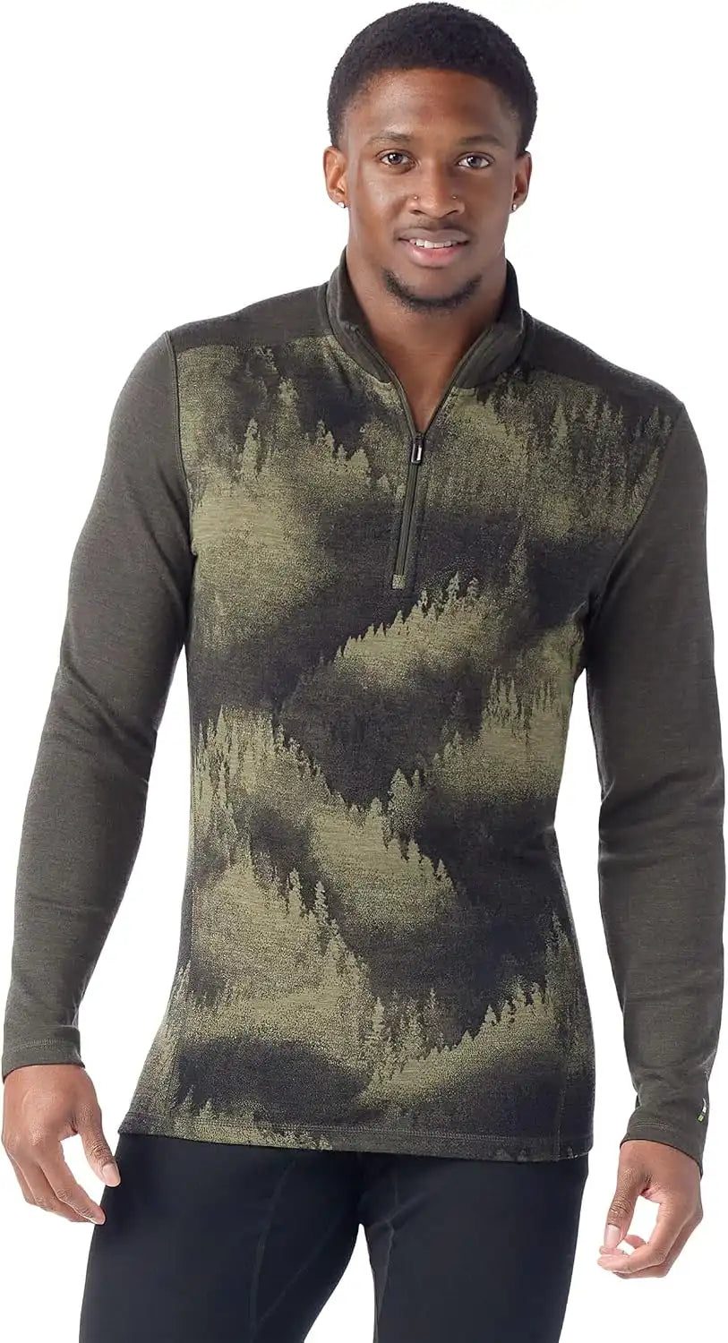 Smartwool Men's Classic Thermal Merino Base Layer 1/4 Zip