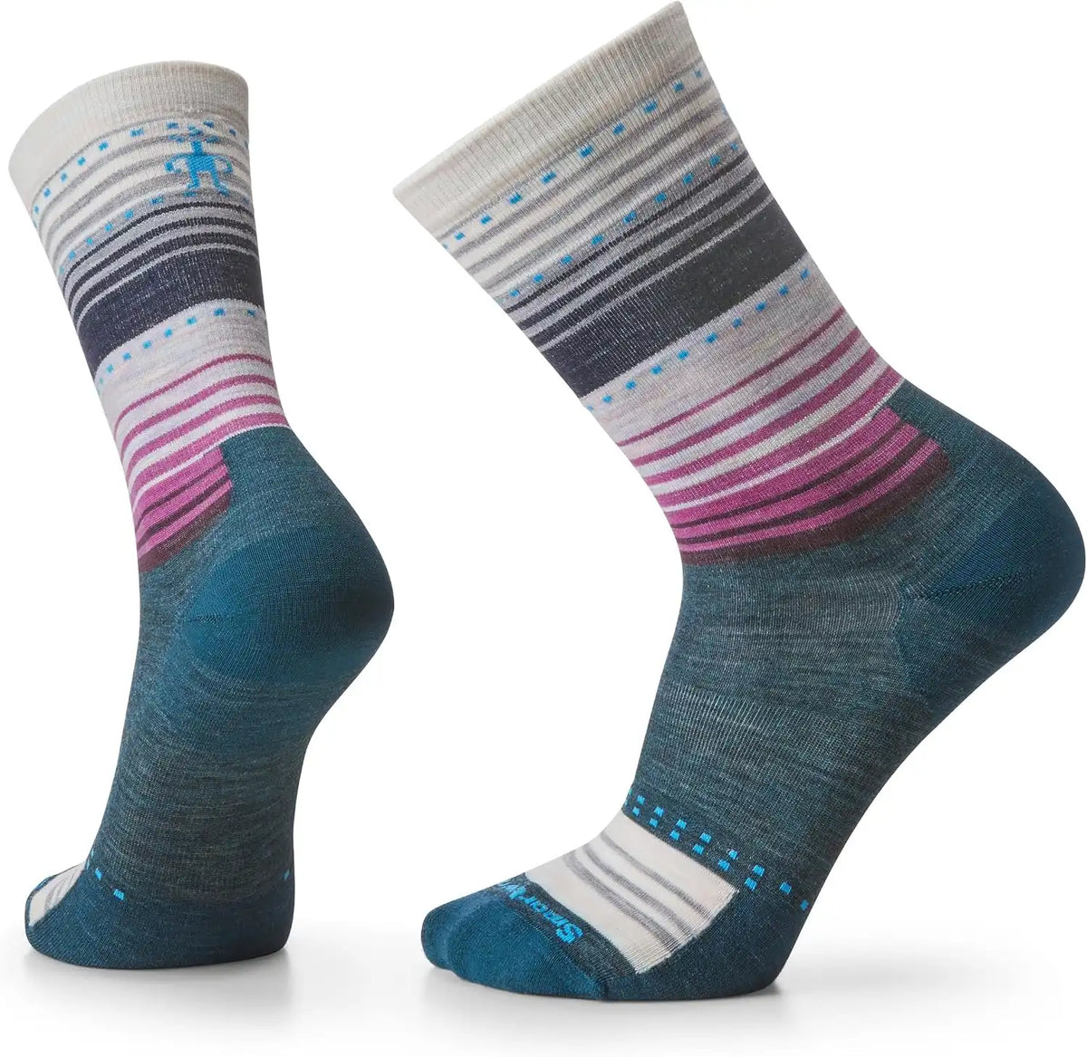 Smartwool Unisex Everyday Stitch Stripe Crew Socks