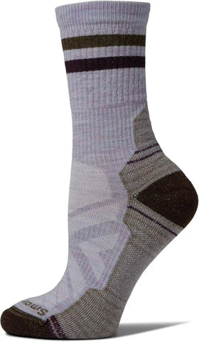 Smartwool Womens Hike Light Cushion Tube Stripe Crew Socks
