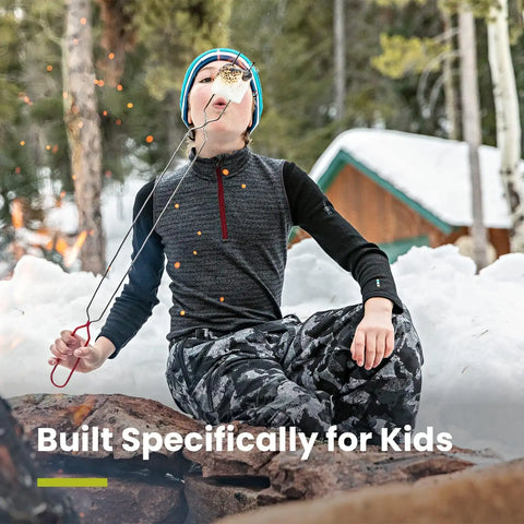Smartwool Kid's Classic Thermal Merino Base Layer Bottoms for Boys and Girls(Toddler/Little Kid/Big Kid)