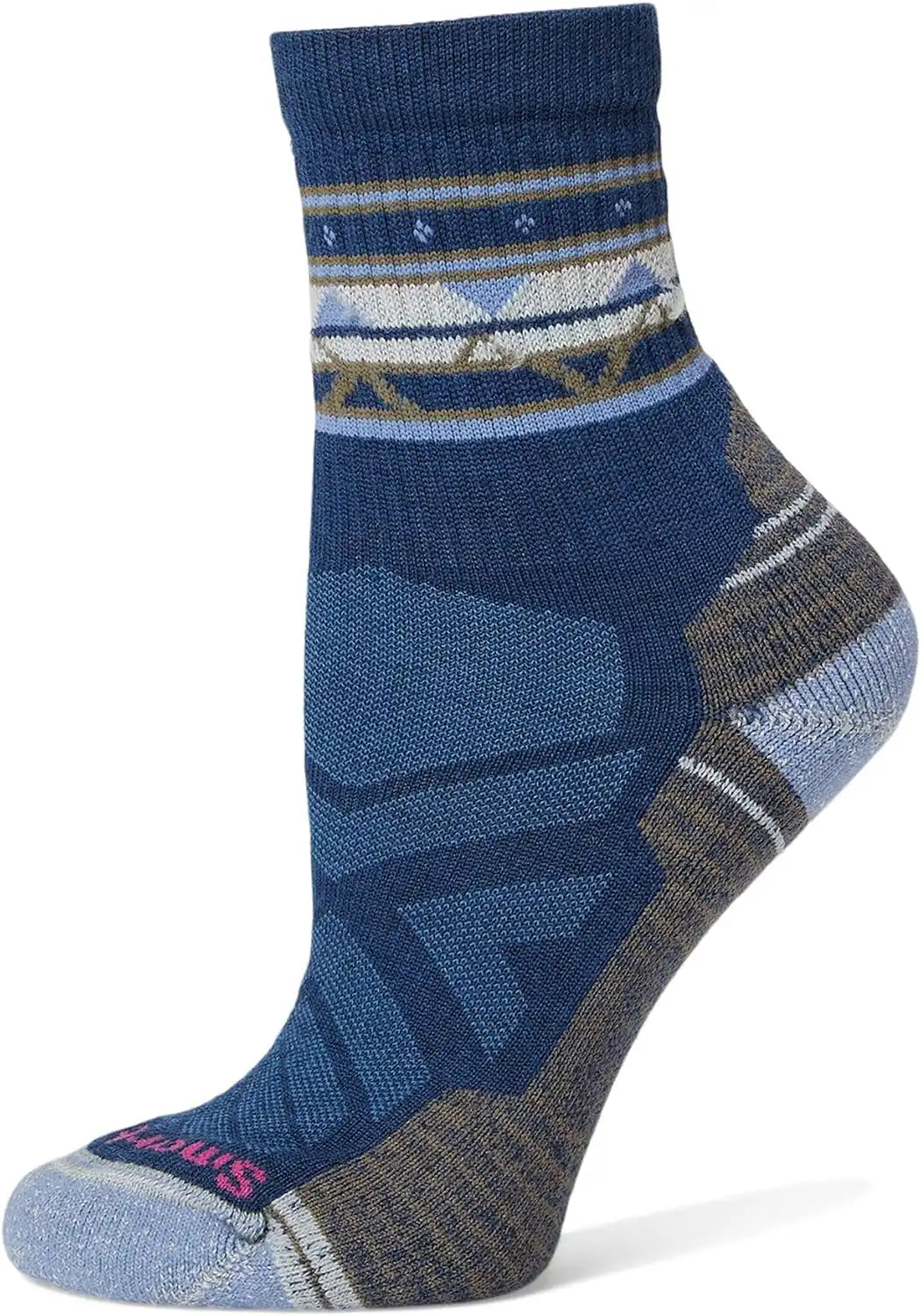 Smartwool Women's Hike Light Cushion Zig Zag Valley Mid Crew Socks