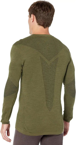 SmartWool Men's Intraknit Thermal Merino Base Layer Crew, Lightweight, Breathable Merino Wool Long Sleeve Active Shirt