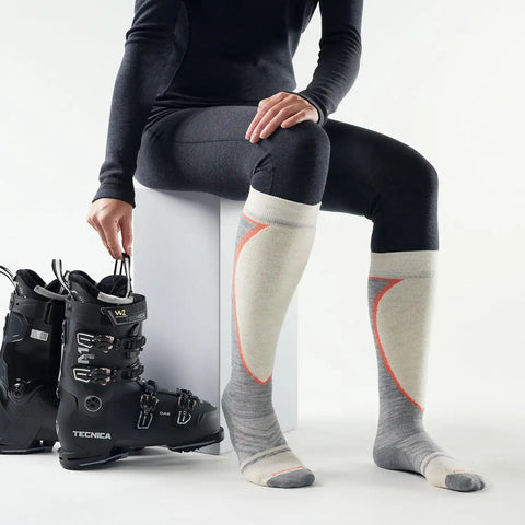 Smartwool Women's Ski Targeted Cushion Extra Stretch Over The Calf Socks
