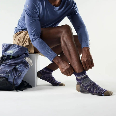 Smartwool Men's Hike Light Cushion Pattern Ankle Socks
