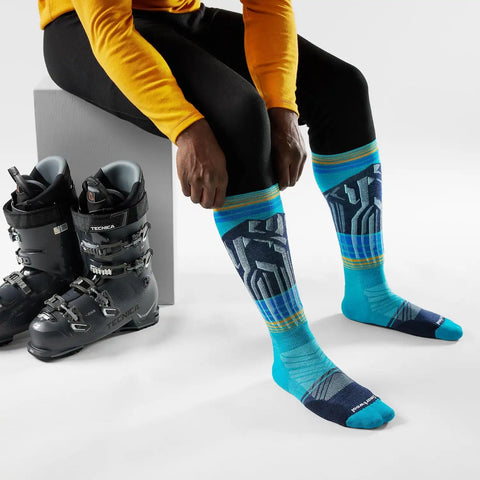 Smartwool Men's Ski Targeted Cushion Summit Shot Over the Calf Socks