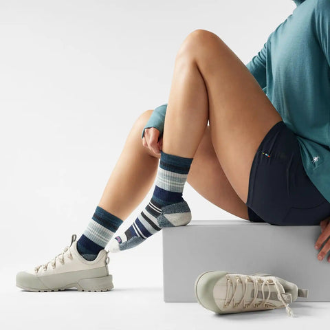 Smartwool Saturnsphere Crew Socks - Women’s Medium Cushioned Merino Wool Performance Socks