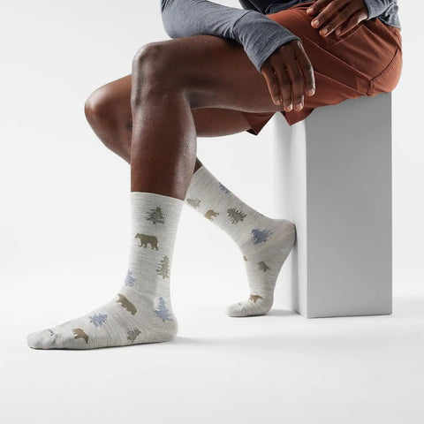 Smartwool mens Everyday Through the Trees Crew Socks