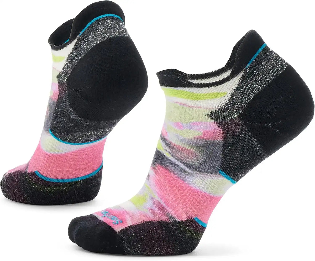 Smartwool Women's Run Targeted Cushion Brushed Print Low Ankle Socks