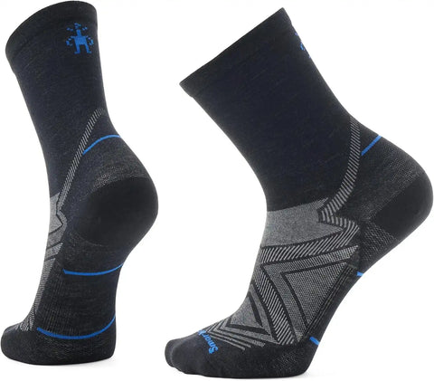 Smartwool Men's Run Zero Cushion Mid Crew Socks