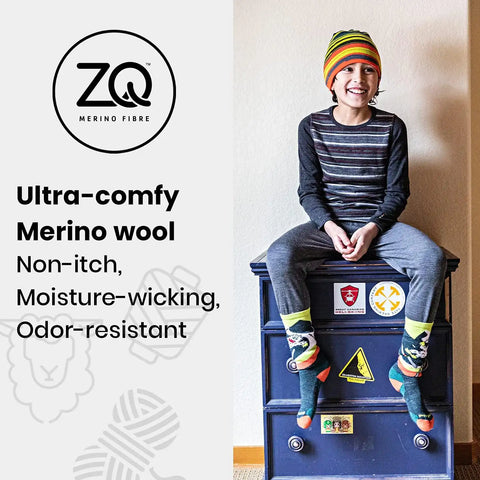 Smartwool Kid's Classic Thermal Merino Base Layer Bottoms for Boys and Girls(Toddler/Little Kid/Big Kid)