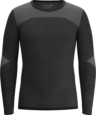 SmartWool Men's Intraknit Thermal Merino Base Layer Crew, Lightweight, Breathable Merino Wool Long Sleeve Active Shirt