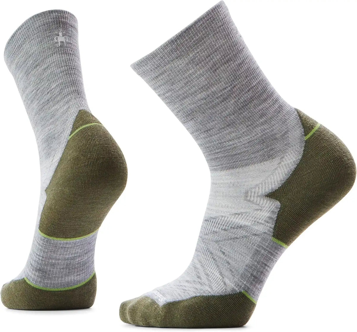Smartwool Men's Run Targeted Cushion Mid Crew Socks