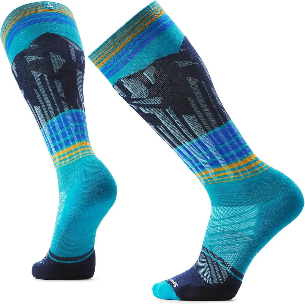 Smartwool Men's Ski Targeted Cushion Summit Shot Over the Calf Socks