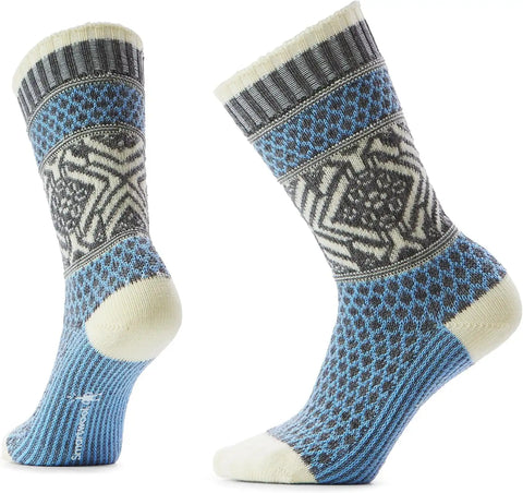 Smartwool Women's Everyday Popcorn Snowflake Pattern Crew