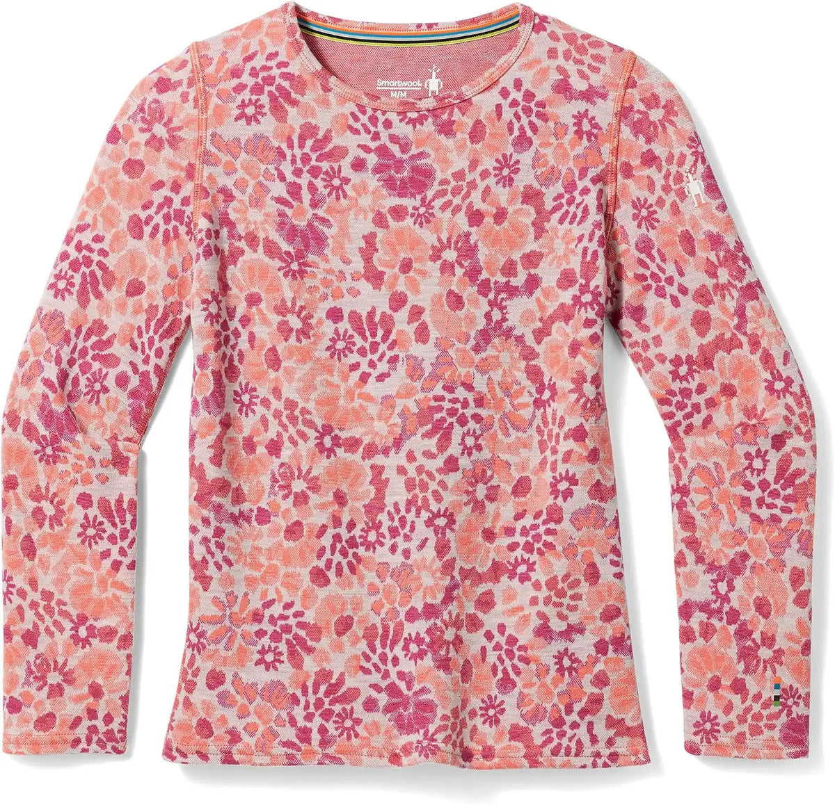 Smartwool Kid's Classic Thermal Merino Base Layer Crew for Boys and Girls