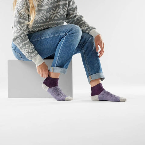 Smartwool Womens Everyday Cable Ankle Boot Socks