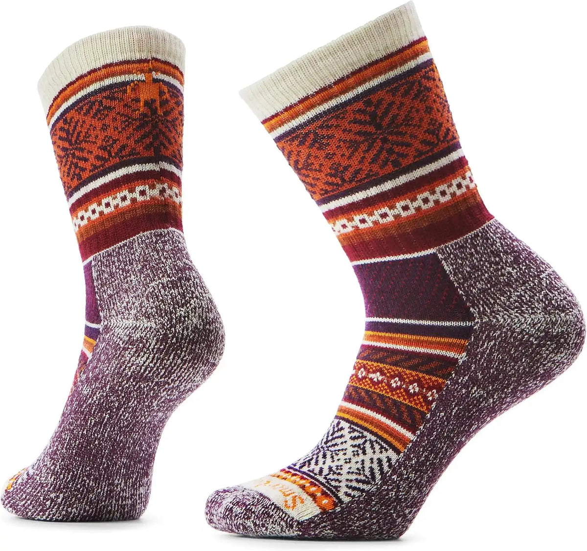 Smartwool Unisex Everyday Fair Isle Sweater Crew Socks