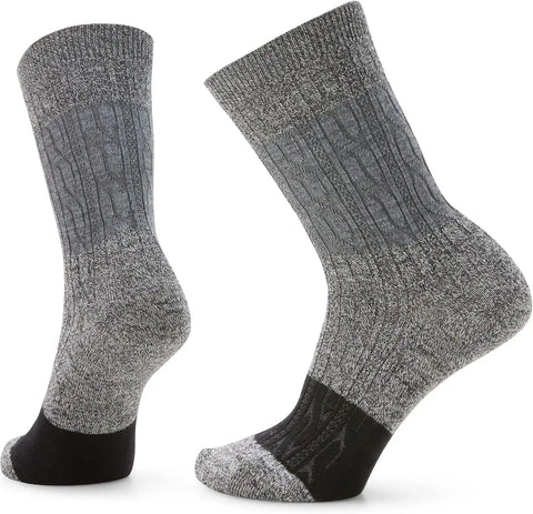 Smartwool Womens Everyday Color Block Cable Crew Socks