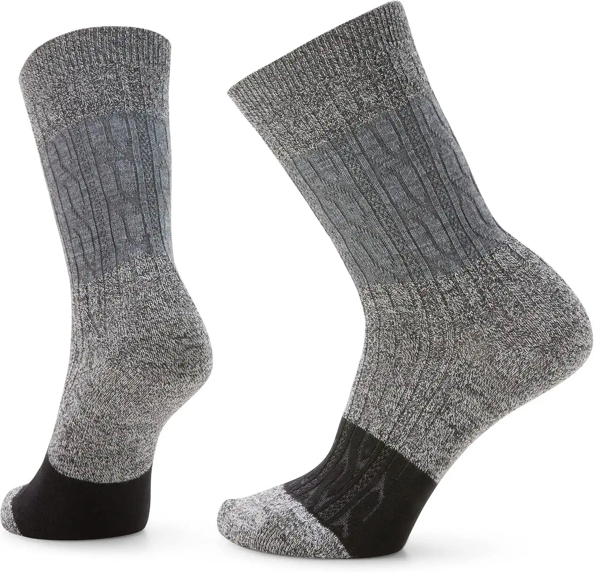 Smartwool Womens Everyday Color Block Cable Crew Socks