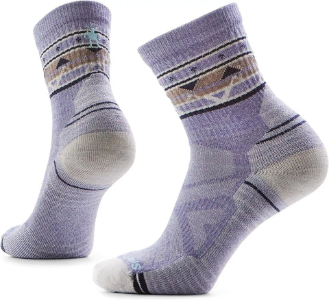 Smartwool Women's Hike Light Cushion Zig Zag Valley Mid Crew Socks