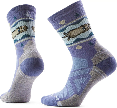 Smartwool Women's Hike Light Cushion Otter Float Crew Socks