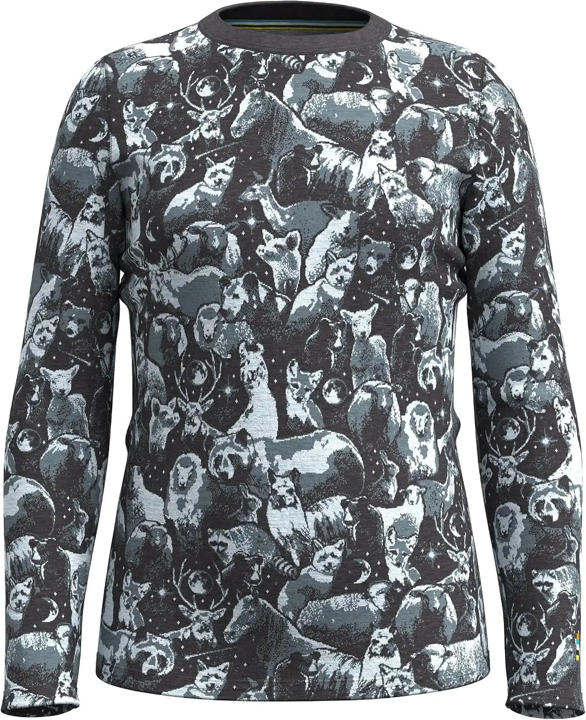 Smartwool Kid's Classic Thermal Merino Base Layer Crew for Boys and Girls