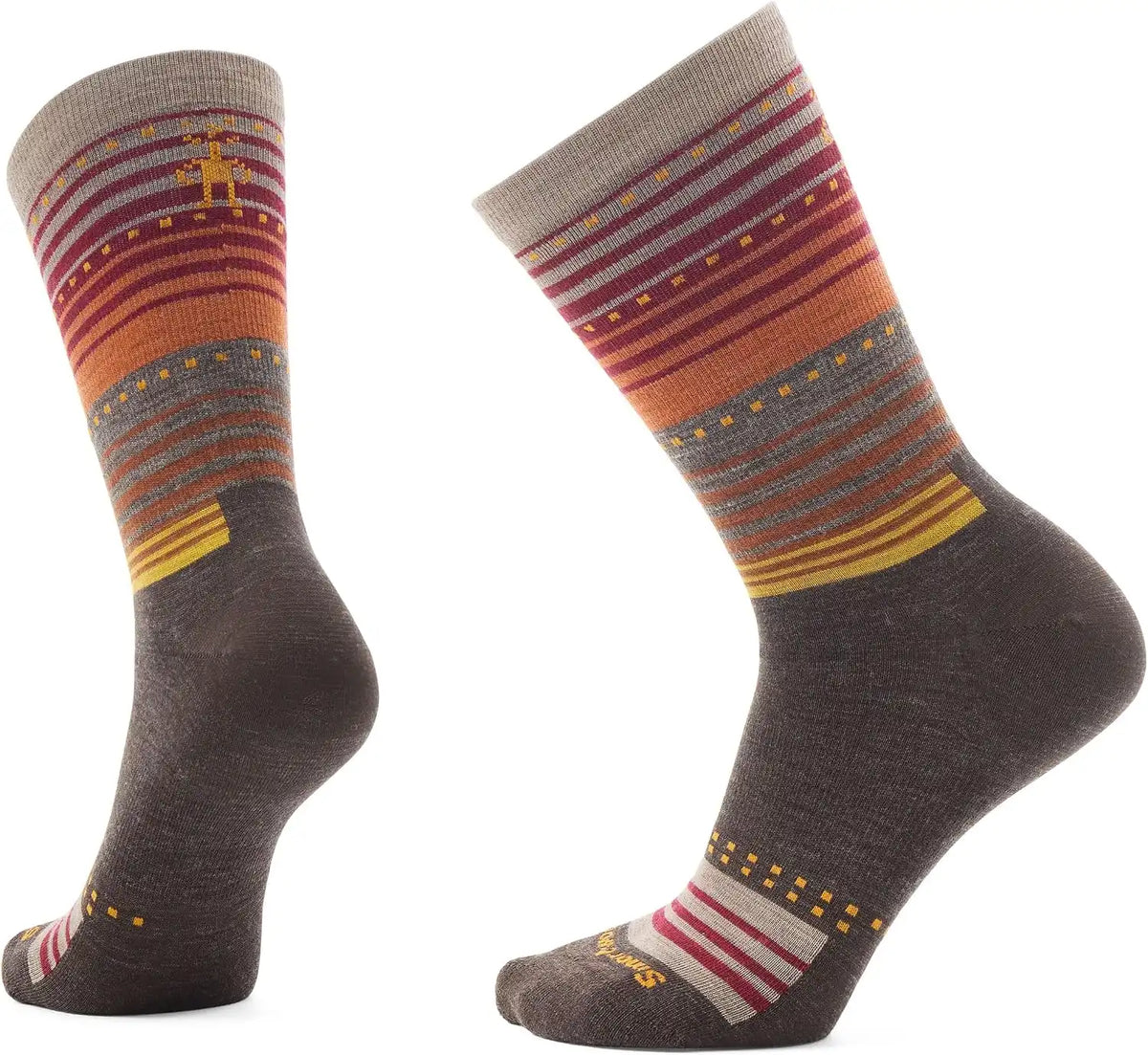 Smartwool Unisex Everyday Stitch Stripe Crew Socks