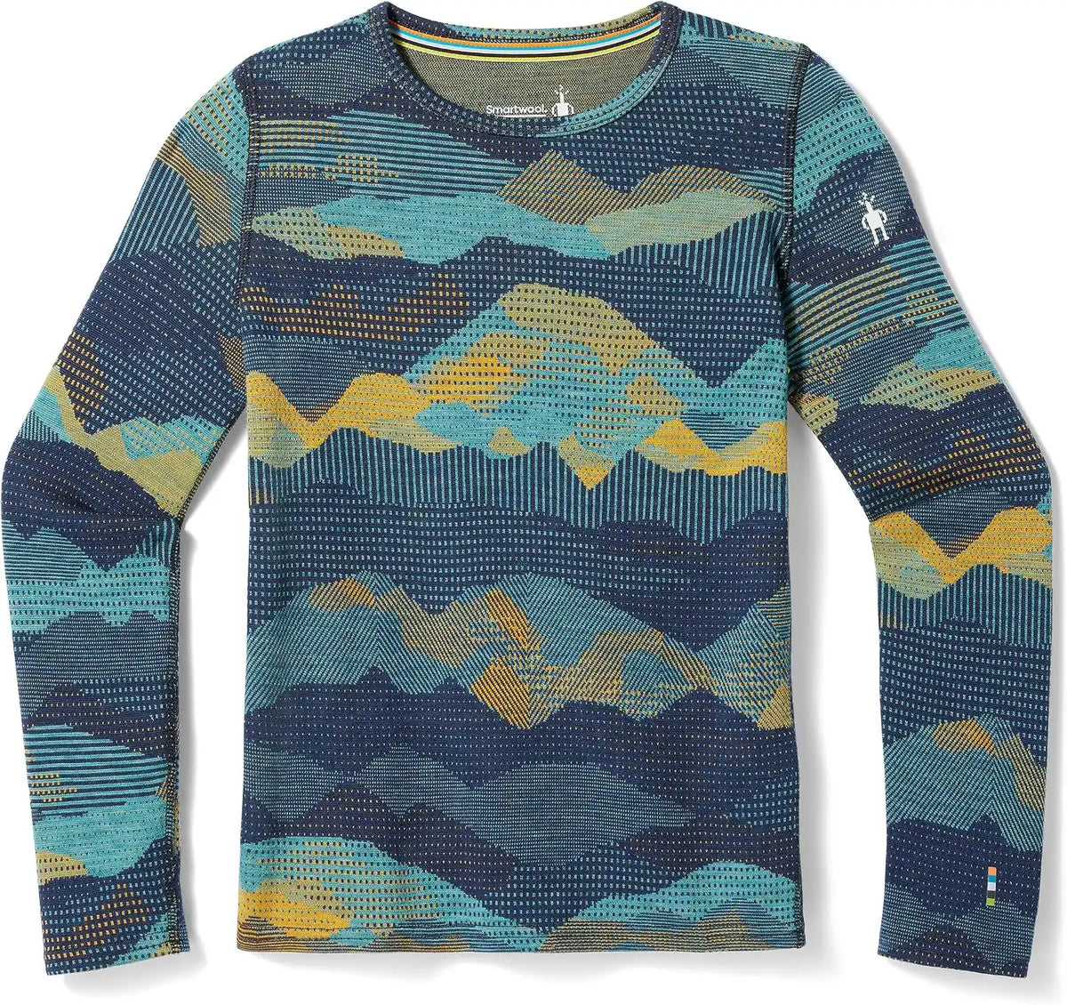 Smartwool Kid's Classic Thermal Merino Base Layer Crew for Boys and Girls