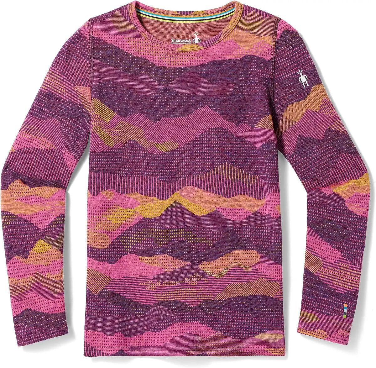 Smartwool Kid's Classic Thermal Merino Base Layer Crew for Boys and Girls